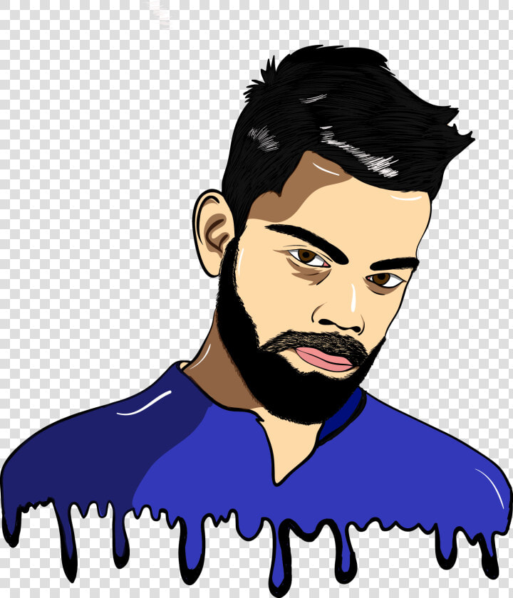 Virat Kohli Biography   Cartoon Virat Kohli World Cup  HD Png DownloadTransparent PNG