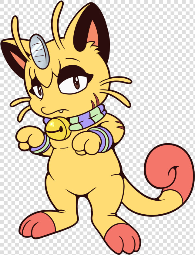 Transparent Meowth Png   Cartoon  Png DownloadTransparent PNG