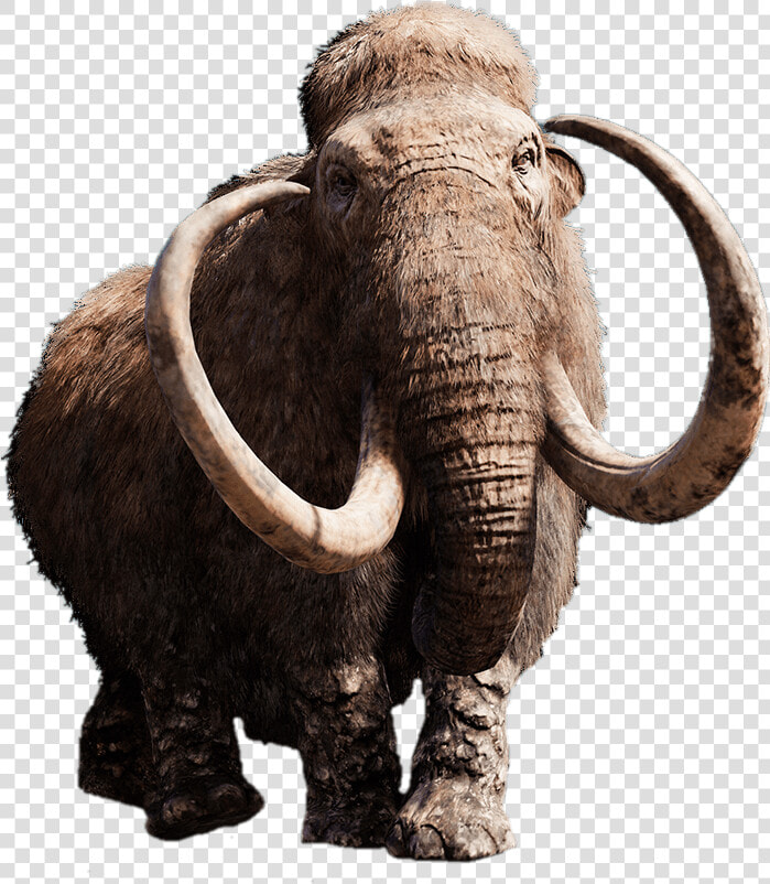 Mammoth With Giant Tusks   Walking Woolly Mammoth Toy  HD Png DownloadTransparent PNG