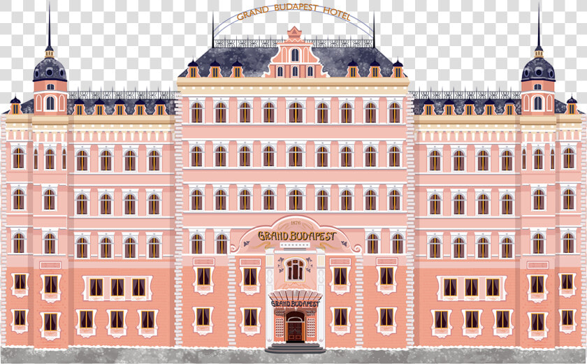 Animations On Behance   Grand Budapest Hotel Sticker  HD Png DownloadTransparent PNG