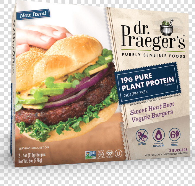 Dr Praeger  39 s Veggie Burgers Protein  HD Png DownloadTransparent PNG