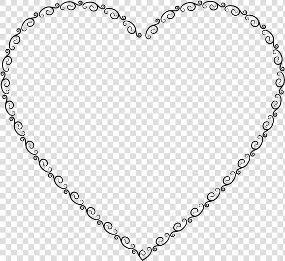 Vintage Flourish Heart   Vintage Heart Clip Art  HD Png DownloadTransparent PNG