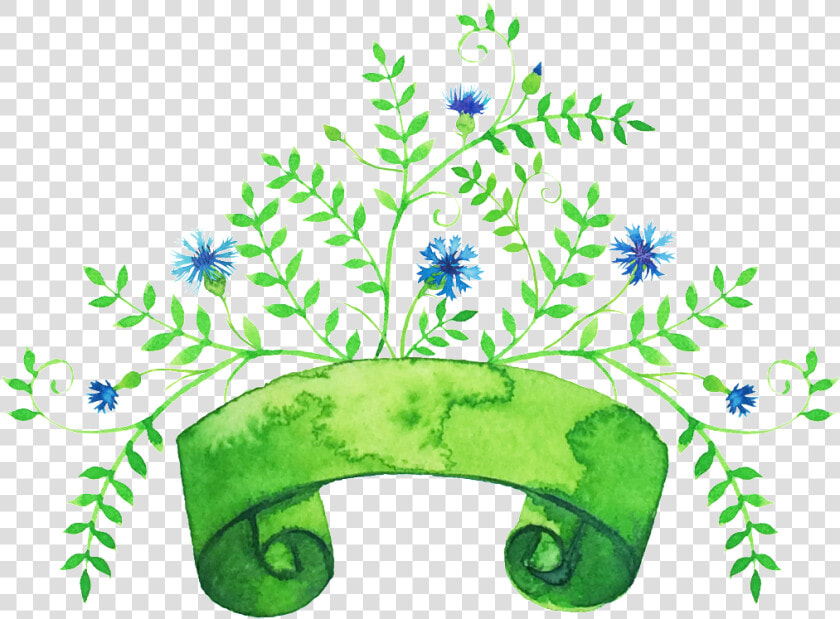 Beautiful Hand painted Hd Green Leaf Png   Titulo Las Plantas Png  Transparent PngTransparent PNG