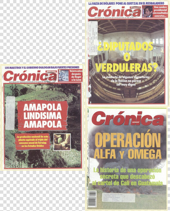 Crónica Y El Narcotráfico   Flyer  HD Png DownloadTransparent PNG