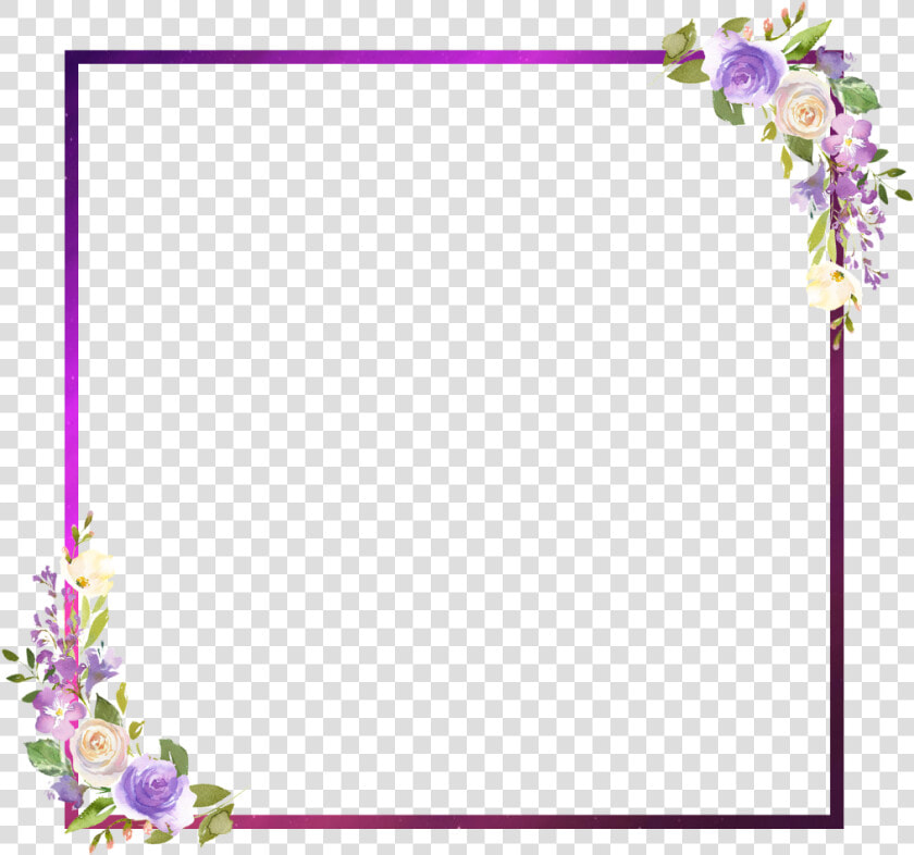 Borde De Flores Png  Transparent PngTransparent PNG