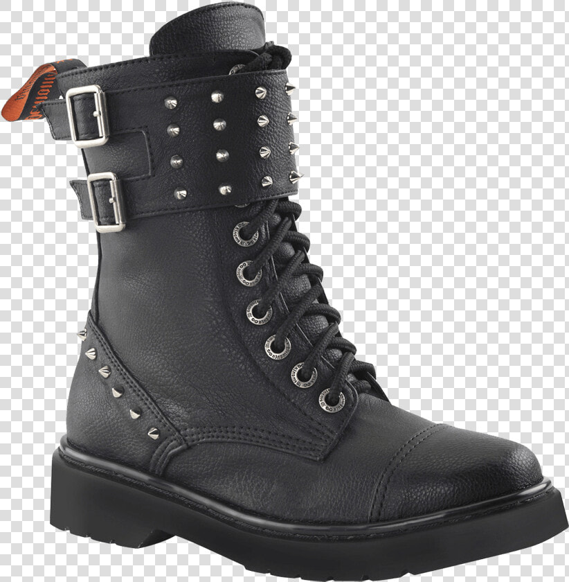 Womens Studded Combat Boots  HD Png DownloadTransparent PNG