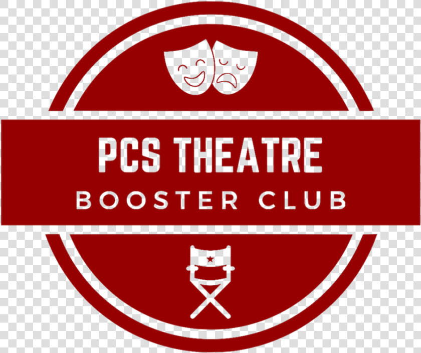 Pcs Theatre Booster Club Logo red   Emblem  HD Png DownloadTransparent PNG