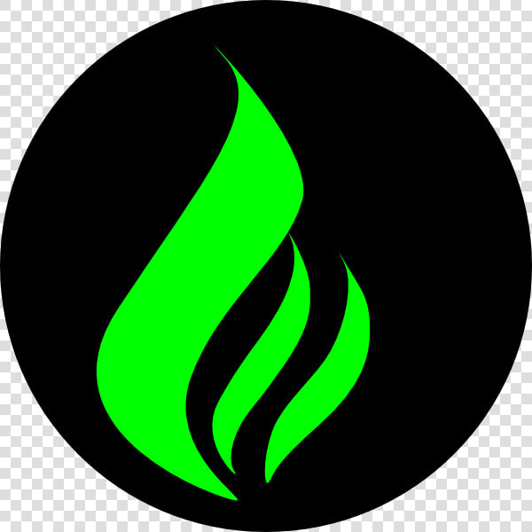 Green Flame Black Svg Clip Arts   Green Flame Logo Png  Transparent PngTransparent PNG