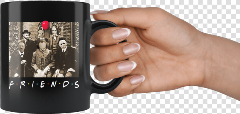 Horror Halloween Team Friends Mug   Mug  HD Png DownloadTransparent PNG