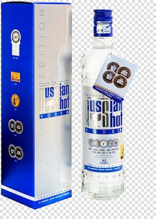 Russian Shot 1lt Vodka   Russian Shot Vodka 500ml  HD Png DownloadTransparent PNG