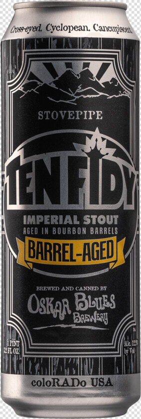 Oskar Blues Barrel Aged Ten Fidy  HD Png DownloadTransparent PNG