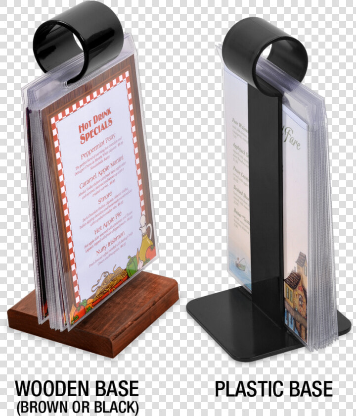 The Menu Show Off Card Holder   Flip Top Menu Holders  HD Png DownloadTransparent PNG