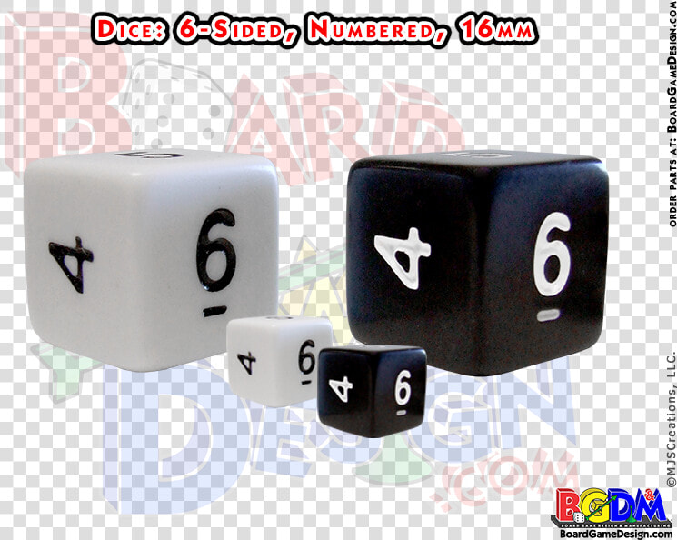 6 Sided Numbered Dice  D6   Dice Game  HD Png DownloadTransparent PNG