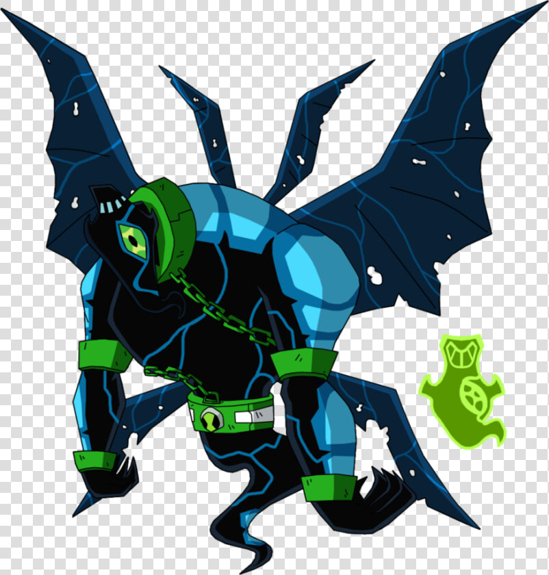 Echo Drawing Big Chill   Ghostfreak Ben 10 Big Chill  HD Png DownloadTransparent PNG