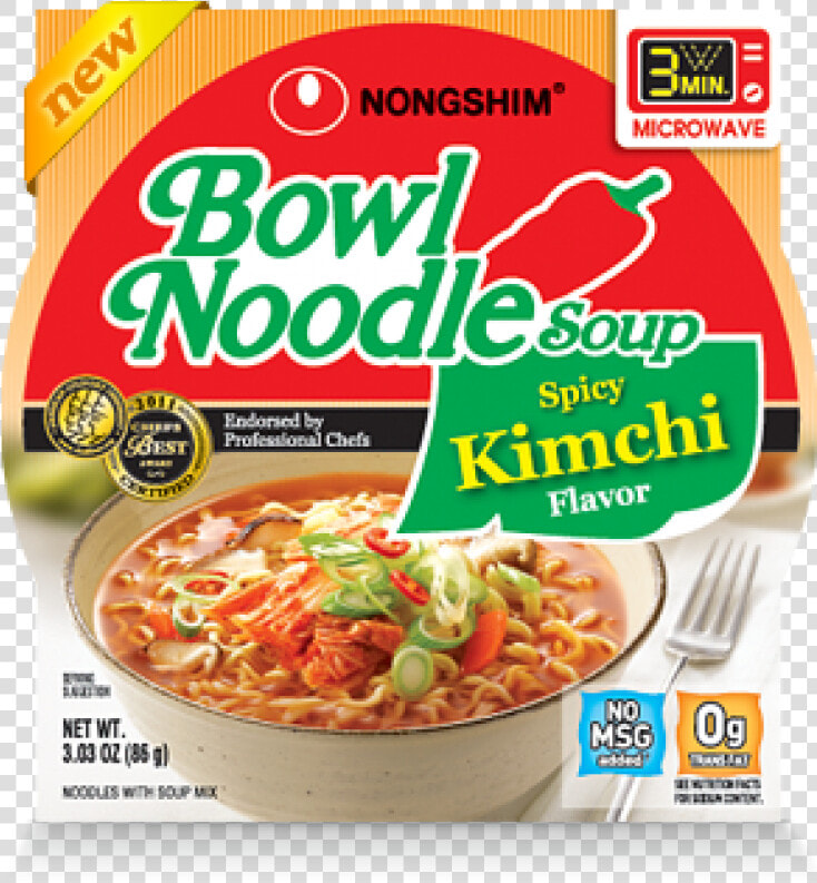 Bowl Noodle Spicy Kimchi  HD Png DownloadTransparent PNG