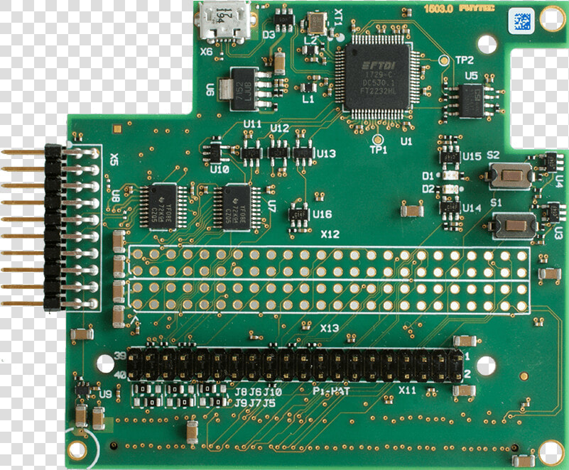 Phyboard® Rpi Prototyping Expansion Module   Electronic Component  HD Png DownloadTransparent PNG