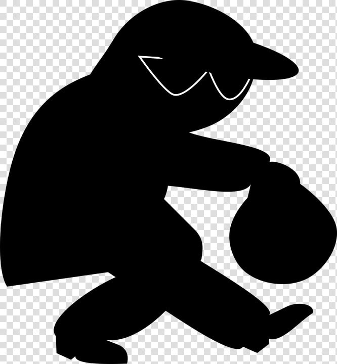 Thief  Theft  Predator  Criminal  Sneak  Crook  Burglar   Diebstahl Clipart  HD Png DownloadTransparent PNG