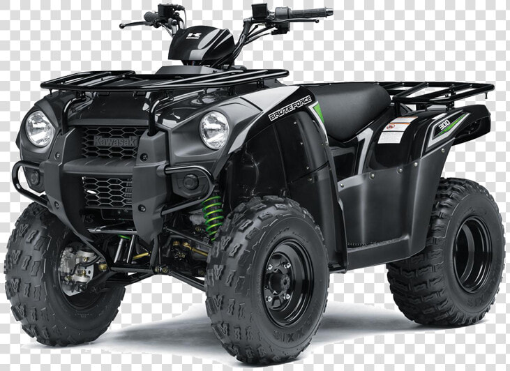 All terrain Vehicle Kawasaki Heavy Industries Double   2018 Kawasaki Brute Force 300  HD Png DownloadTransparent PNG