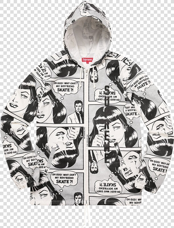 Supreme X Thrasher Hooded Boyfriend   Supreme X Thrasher Boyfriend Hoodie  HD Png DownloadTransparent PNG