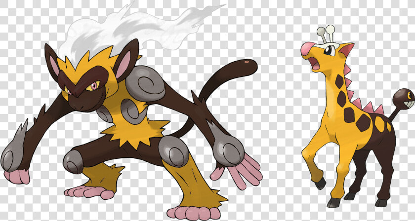 View Infernape     Girafarig Pokemon  HD Png DownloadTransparent PNG