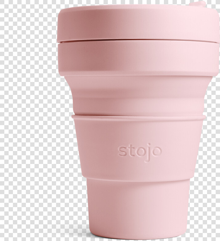 Pocket 12 Oz Cup   Stojo Pocket Cup Carnation  HD Png DownloadTransparent PNG