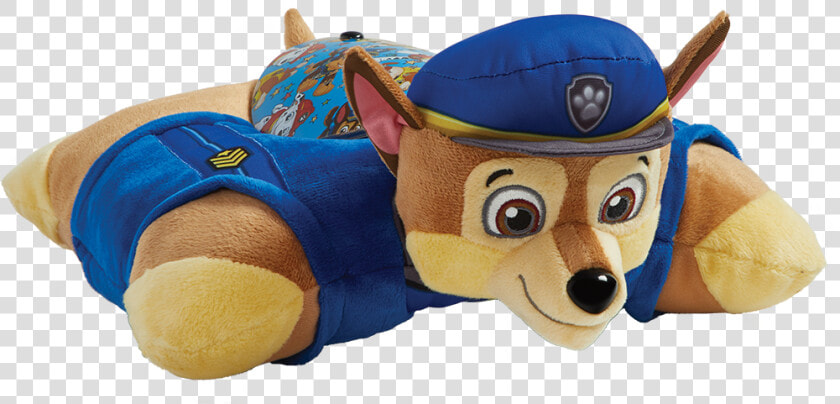 Nickelodeon Paw Patrol Chase Sleeptime Lite Unfolded   Pillow Pets  HD Png DownloadTransparent PNG