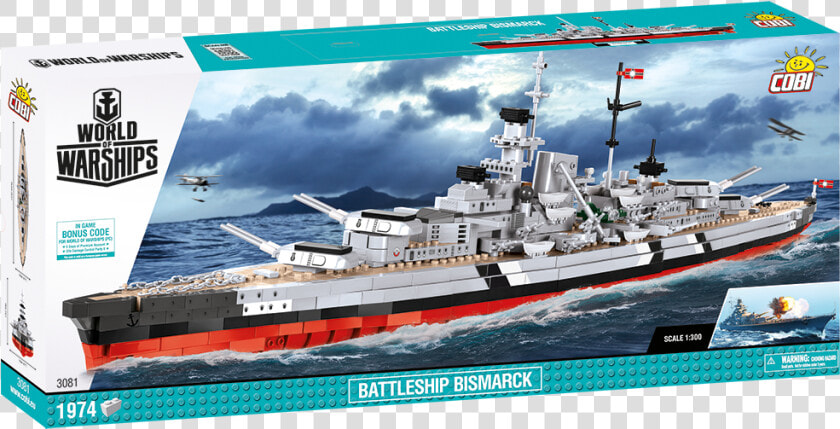 World Of Warships Lego Bismarck  HD Png DownloadTransparent PNG