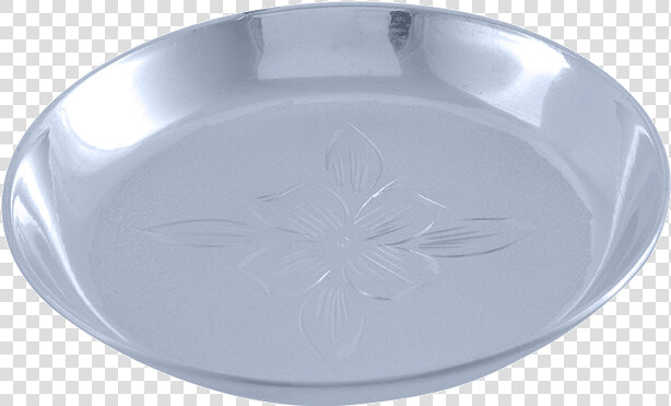 Silver Thali Glass Set   Pizza Pan  HD Png DownloadTransparent PNG