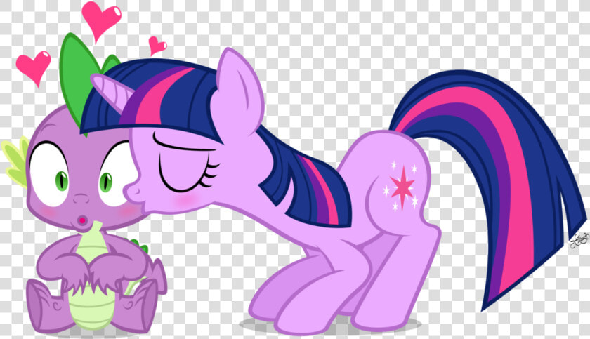 1280 X 914 4   My Little Pony Twilight Sparkle Spike Kissing  HD Png DownloadTransparent PNG