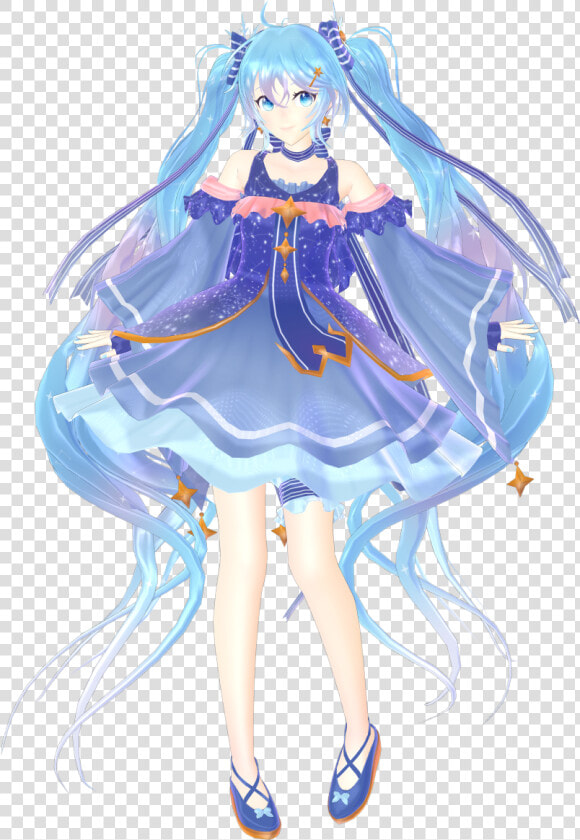 Snow Miku 2017 Mmd  HD Png DownloadTransparent PNG