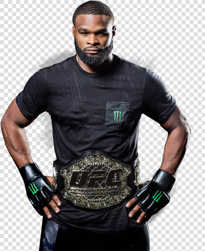 Tyron Full Body Belt   Tyron Woodley Png  Transparent PngTransparent PNG