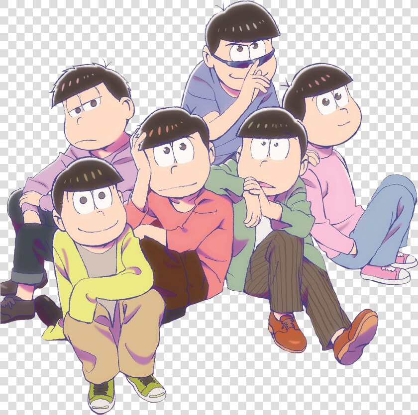 Tottyandkara   “theosomatsuboys ”   Osomatsu San Transparent  HD Png DownloadTransparent PNG