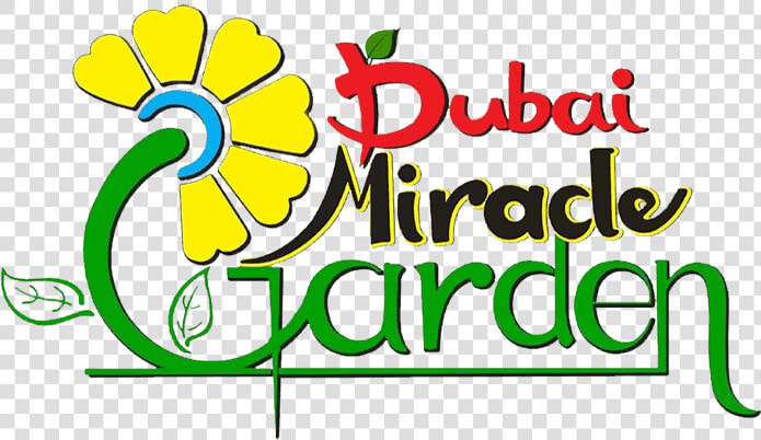 Official Logo Of Dubai Miracle Garden   Dubai Miracle Garden Logo  HD Png DownloadTransparent PNG