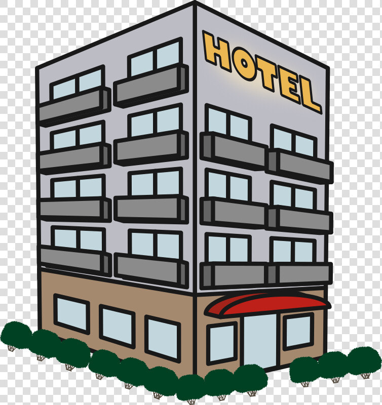 Hotel Building   Apartment Clipart  HD Png DownloadTransparent PNG