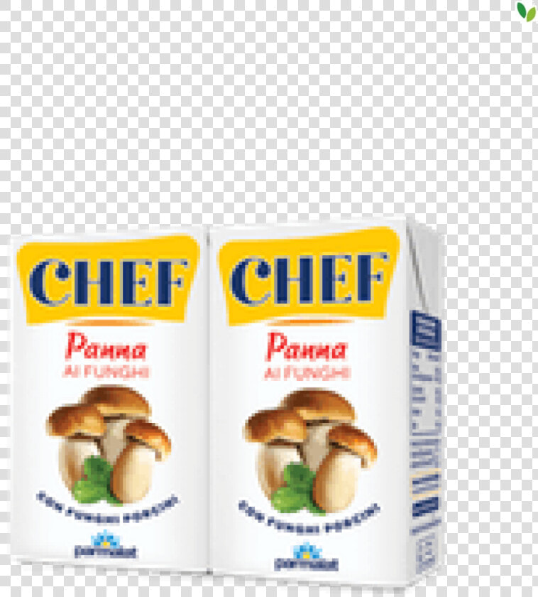 Parmalat Chef Cream With Porcini Mushrooms   Panna Chef Ai Funghi Parmalat  HD Png DownloadTransparent PNG