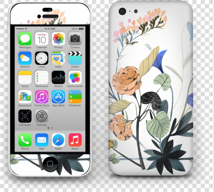 Springtime Skin Iphone 5c   Iphone 5c Màu Trắng  HD Png DownloadTransparent PNG