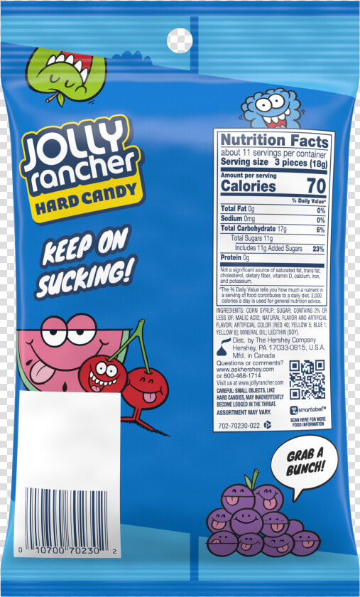 Jolly Ranchers Hard Nutrition  HD Png DownloadTransparent PNG