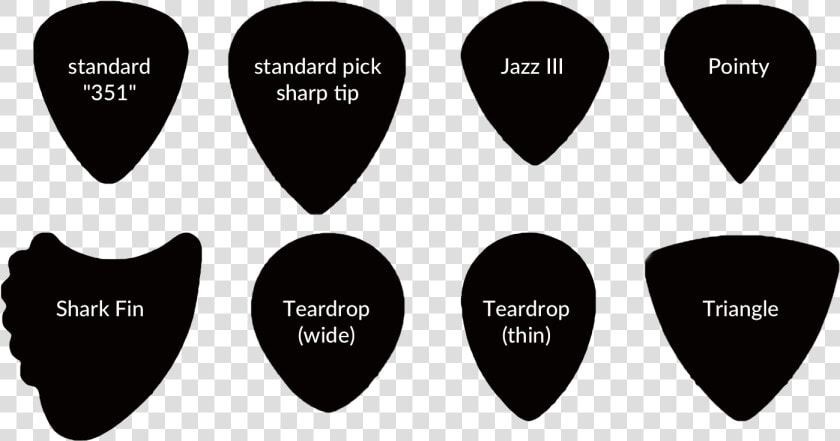 Types Of Guitar Picks   Png Download   Best Guitar Pick  Transparent PngTransparent PNG