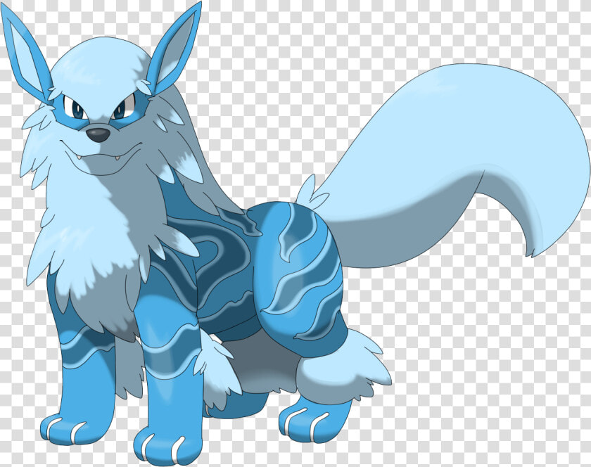 Alola Form Arcanine type   Arcanine Water Type  HD Png DownloadTransparent PNG