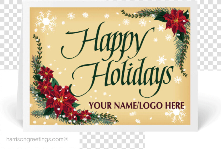 Famous Personalized Business Christmas Cards Embellishment   Christmas Card  HD Png DownloadTransparent PNG