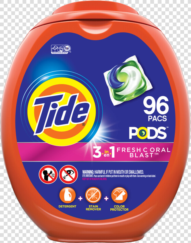 Tide Pods 96ct  HD Png DownloadTransparent PNG