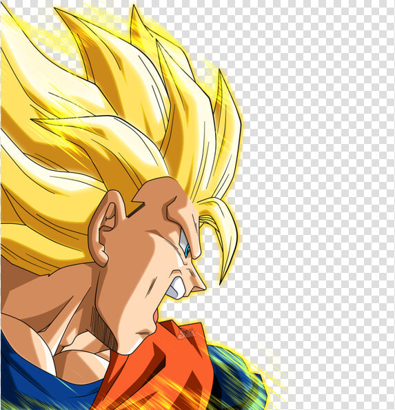 Goku Ssj3 By Saodvd db16rs7   Ssj Goku With Background  HD Png DownloadTransparent PNG