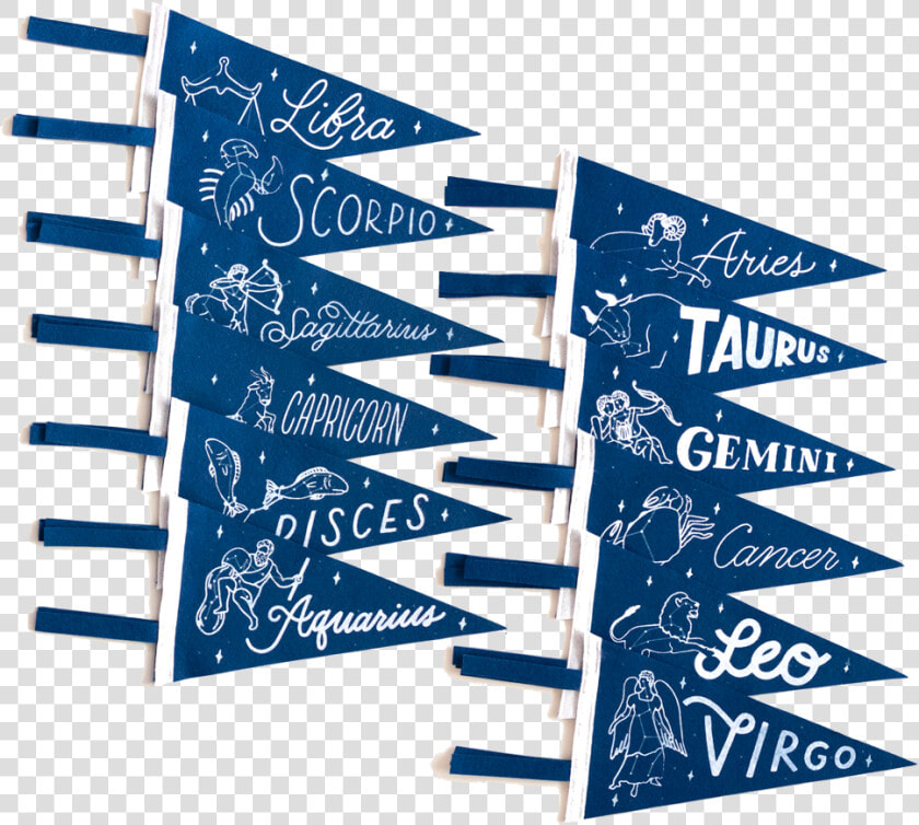 Image Of Zodiac Constellation Pennants   Sketch Pad  HD Png DownloadTransparent PNG