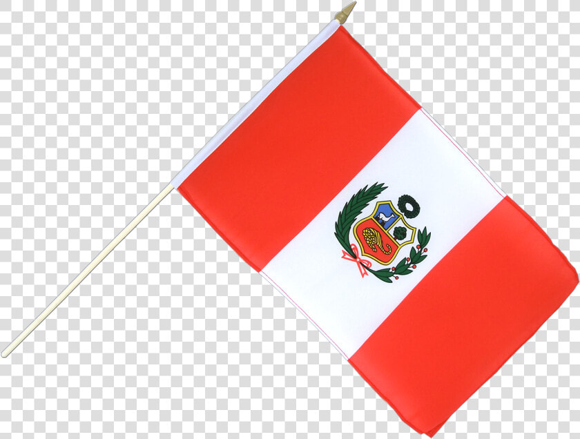 Peru Flag Png   Peru Flag On A Stick  Transparent PngTransparent PNG