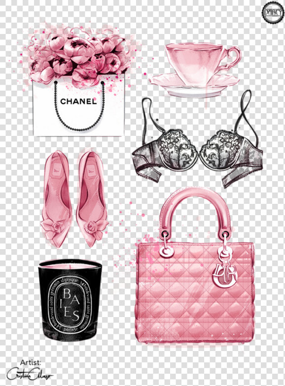 Transparent Chanel Png   Bag Flowers Fashion Chanel  Png DownloadTransparent PNG