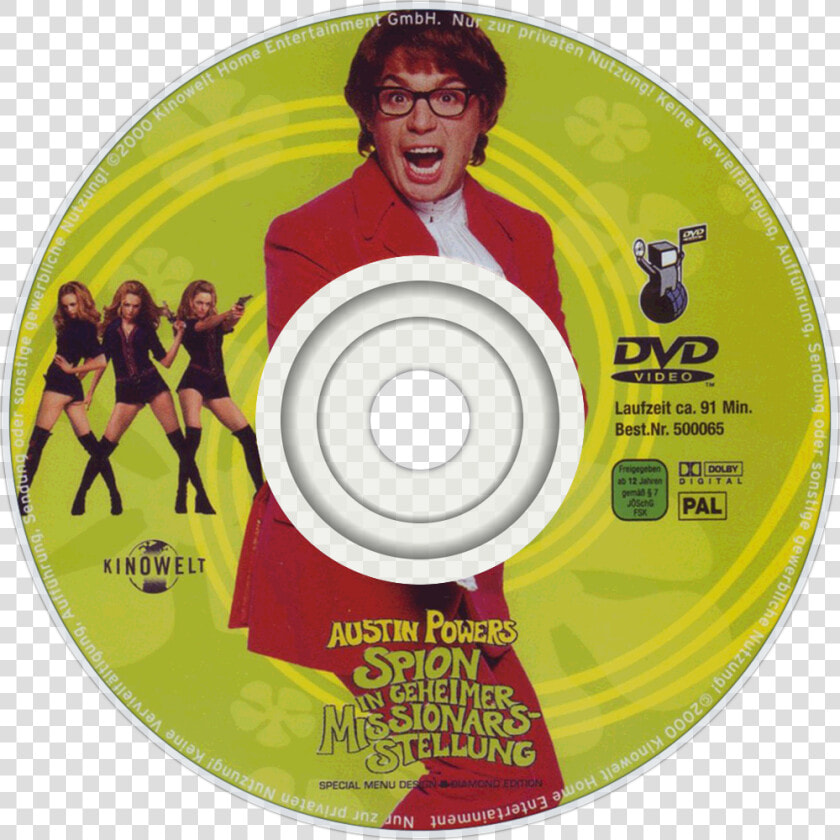 Image Id     Austin Powers The Spy Who Shagged Me 1999 Label  HD Png DownloadTransparent PNG