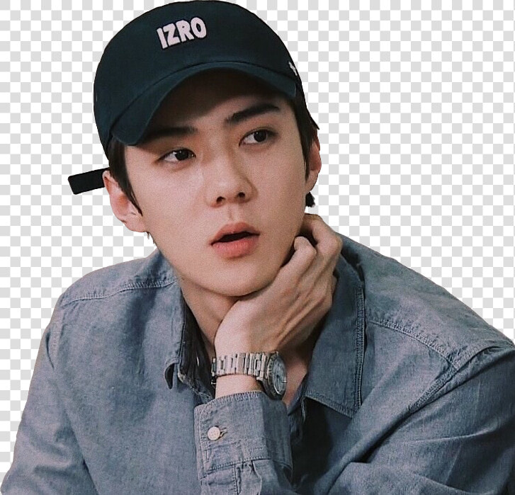 Exo Exol Sehun Kpop Sticker Cute Freetoedit   Png Download   Sehun Exo Cute  Transparent PngTransparent PNG