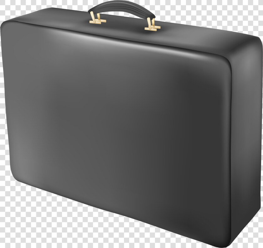 Luggage Clipart Briefcase   Black Suitcase Png  Transparent PngTransparent PNG