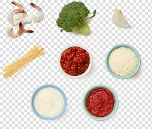 Spicy Shrimp Pasta With Garlic  amp  Broccoli   Pesto  HD Png DownloadTransparent PNG