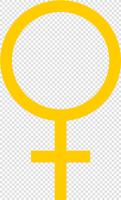 Female Symbol Color Colour Tangerine Yellow Xochi   Copyright  HD Png DownloadTransparent PNG